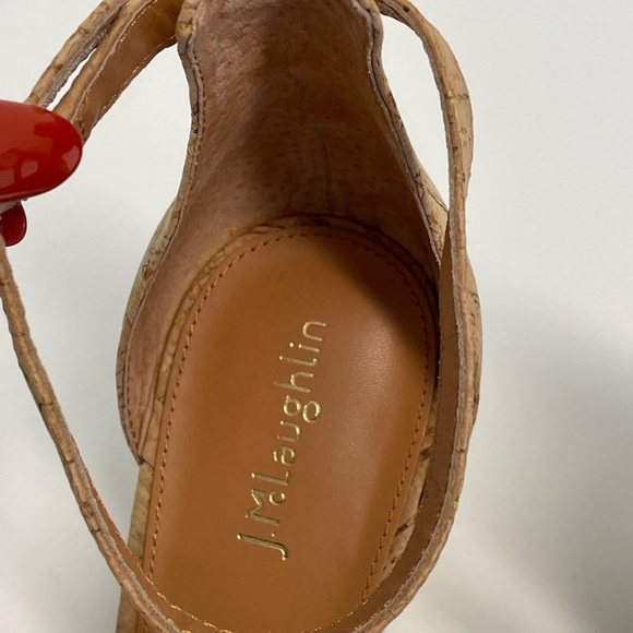 J.McLaughlin Middleton Cork Wedge Sandals - Picture 6 of 12